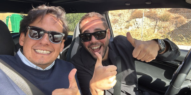 Mode y Luis, fundadores de Símbolo